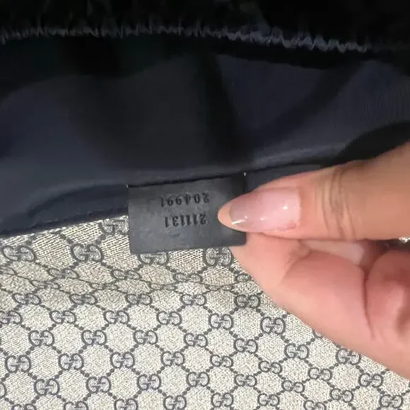 Gucci GG Monogram Navy Diaper Bag - Picture 12 of 12